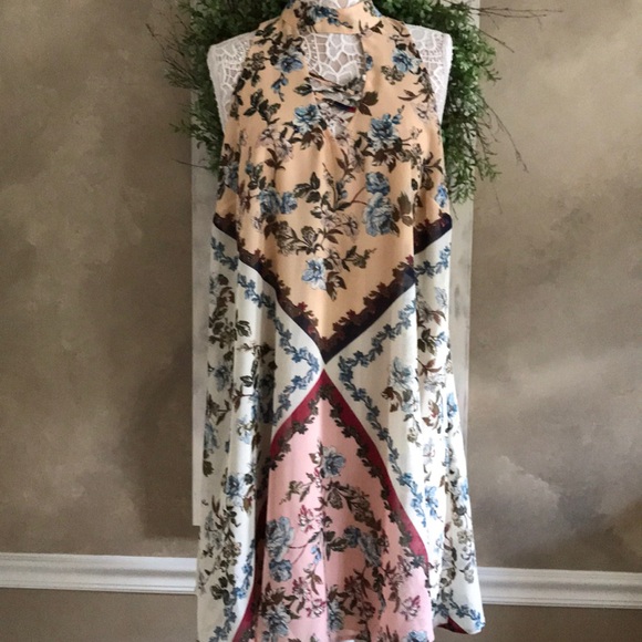 Speechless Dresses & Skirts - Floral sleeveless dress by Speechless 1X